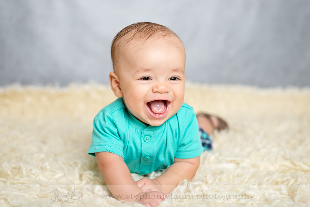 6 month old baby boy photography Washington, PA - Stephanie Laura ...
